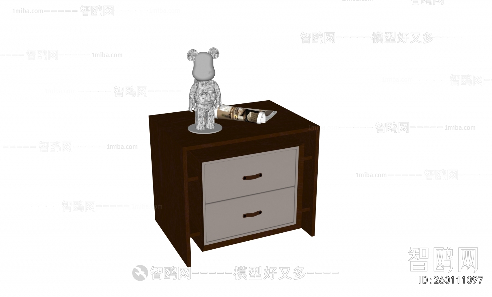 Modern Bedside Cupboard