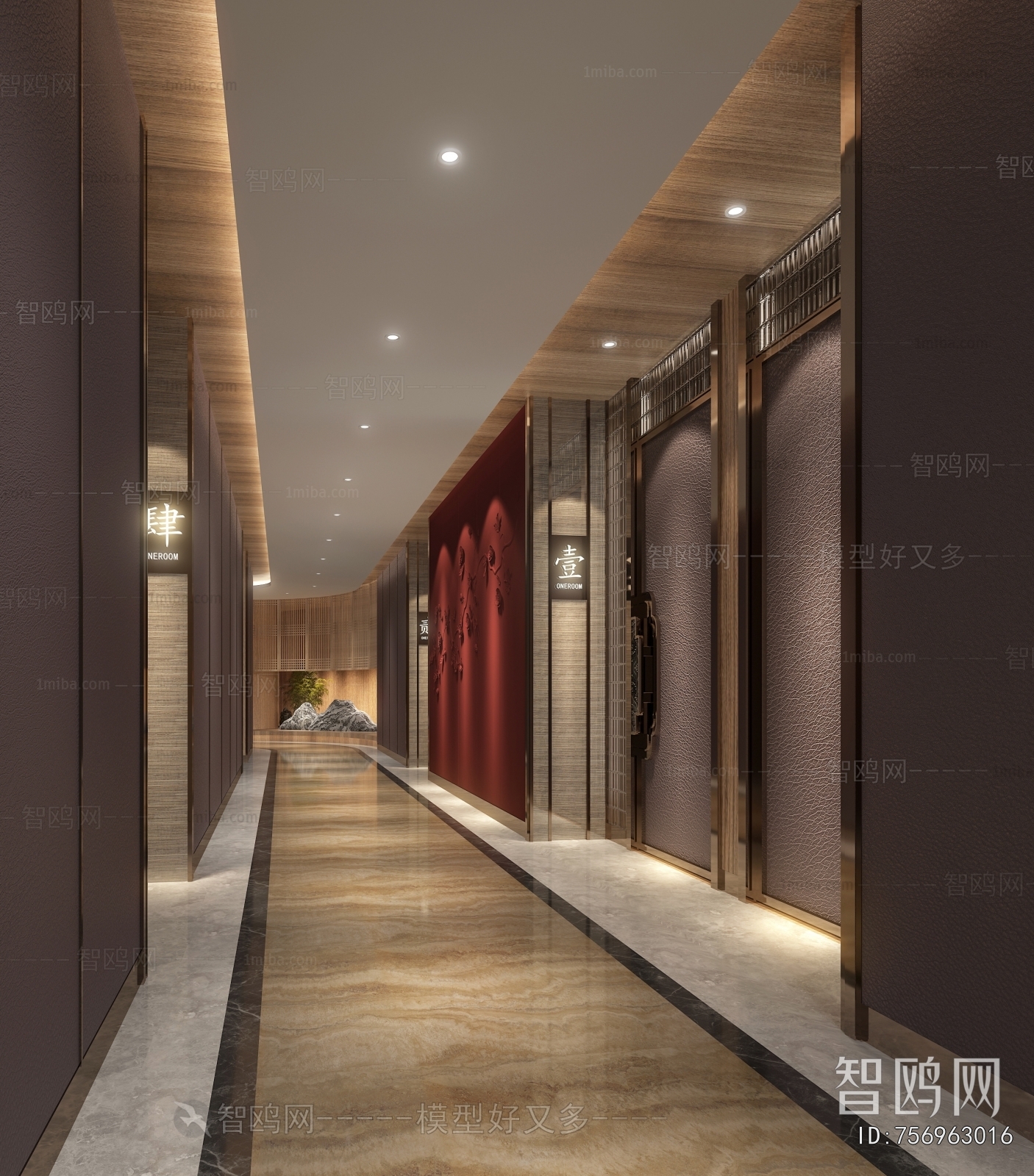 New Chinese Style Corridor