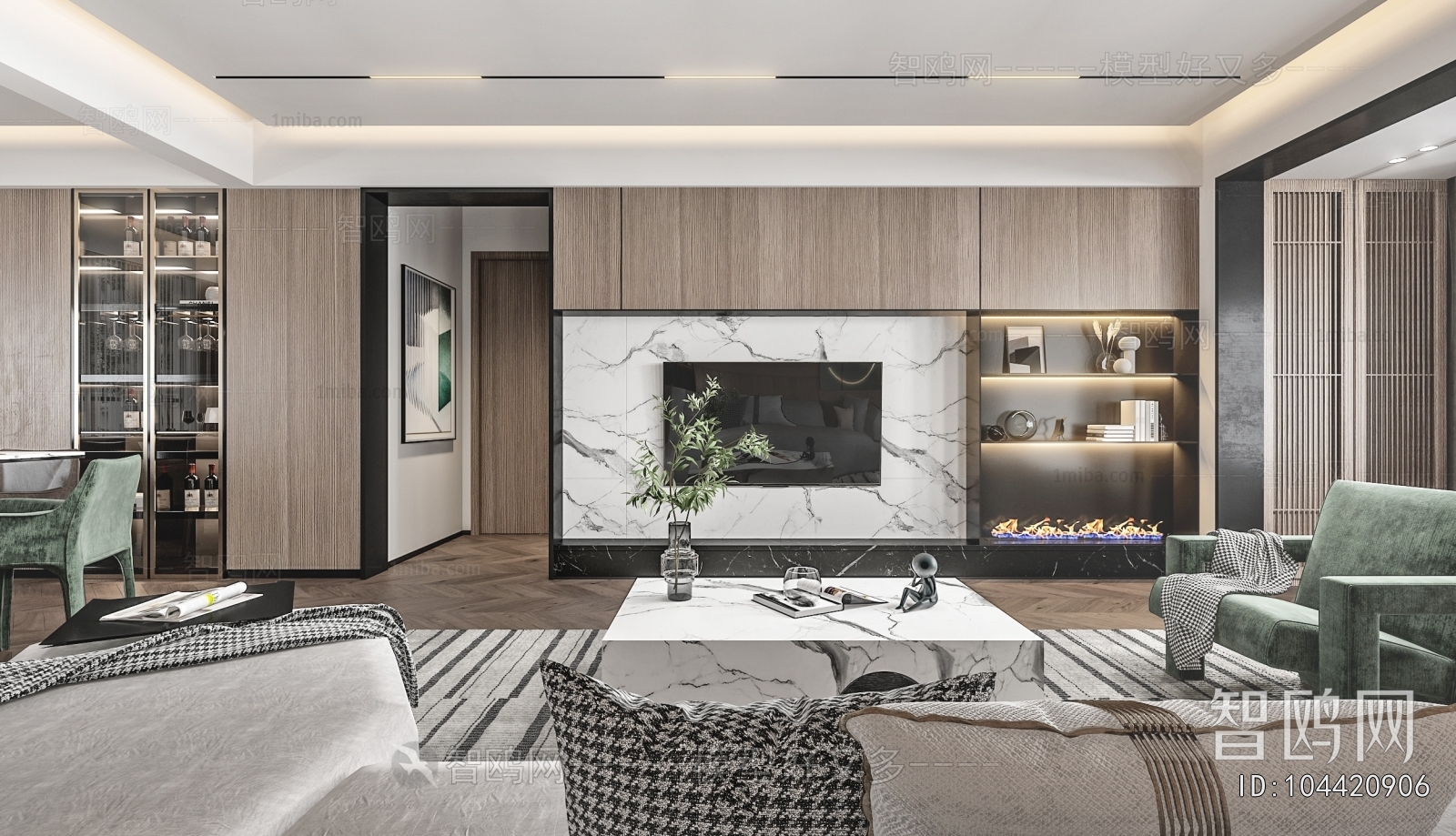 Modern A Living Room