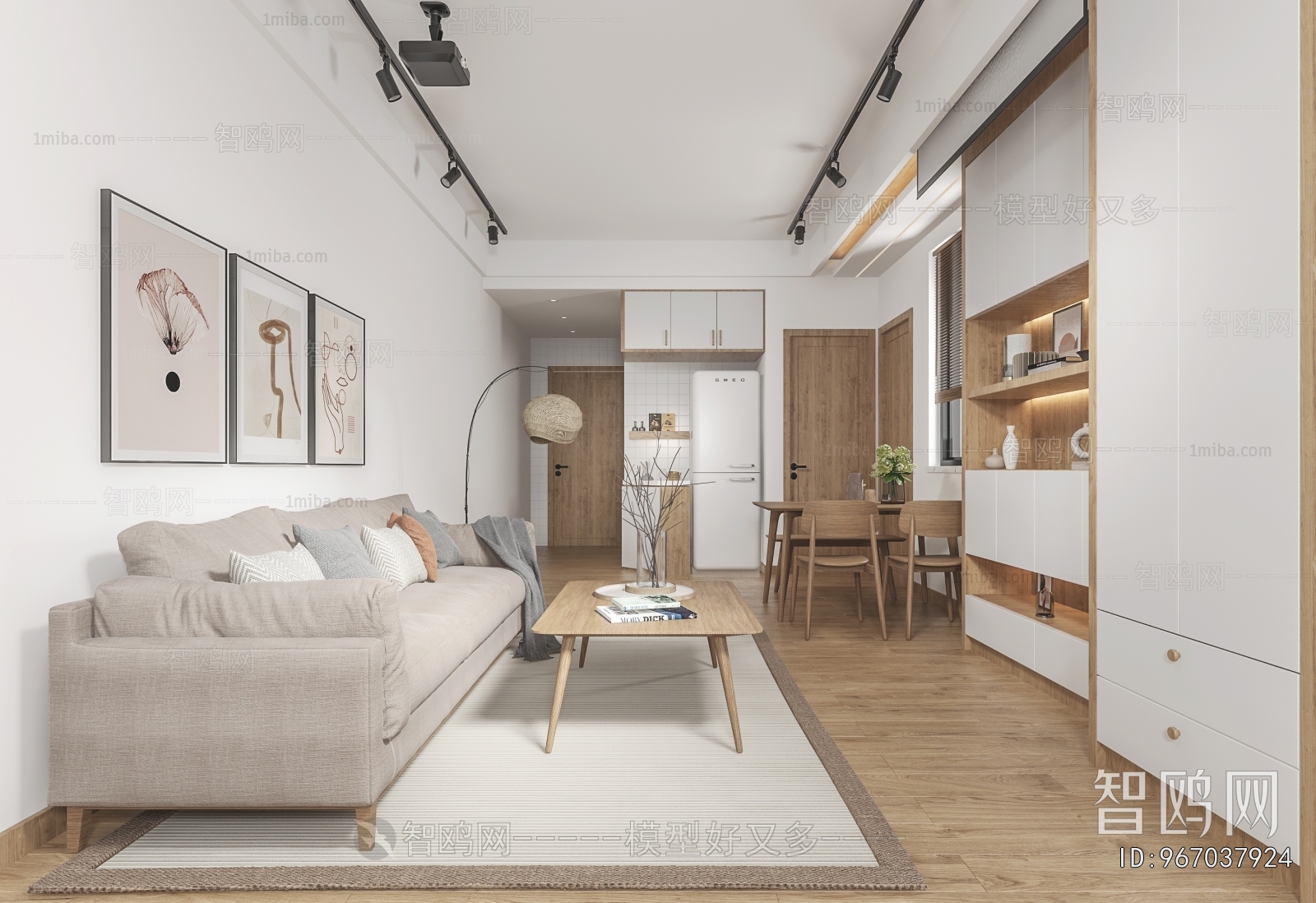 Nordic Style A Living Room