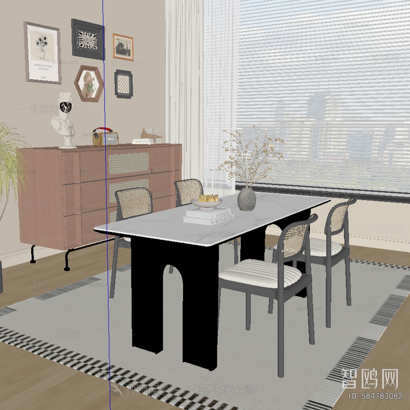 French Style Dining Table And Chairs