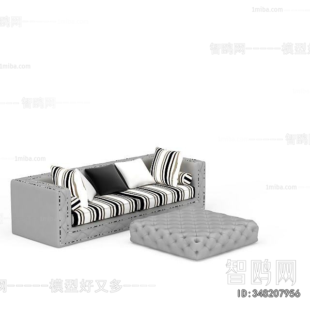 Modern Multi Person Sofa