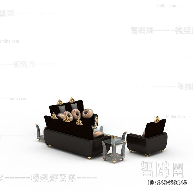 European Style Sofa Combination