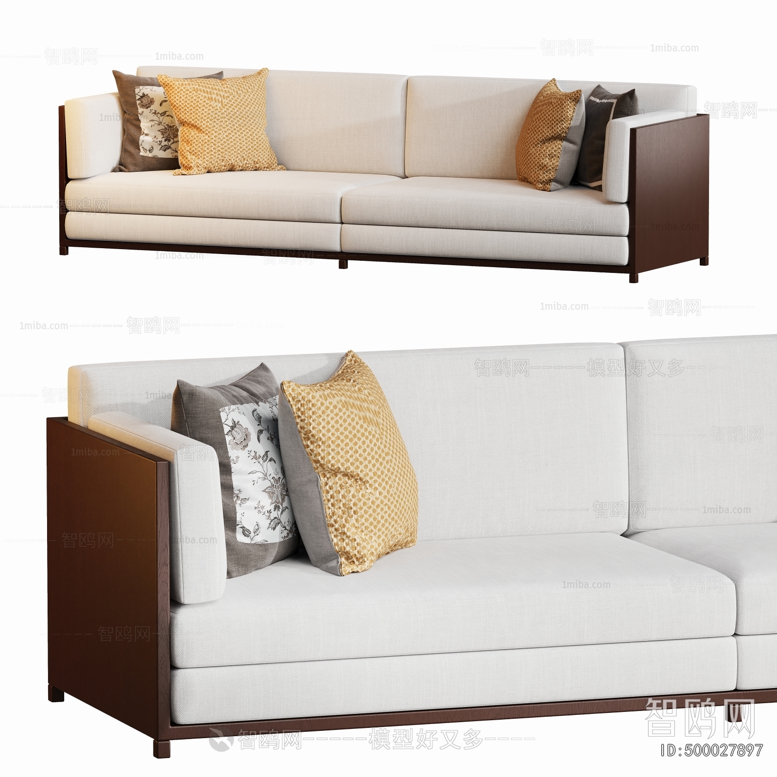 Modern Multi Person Sofa