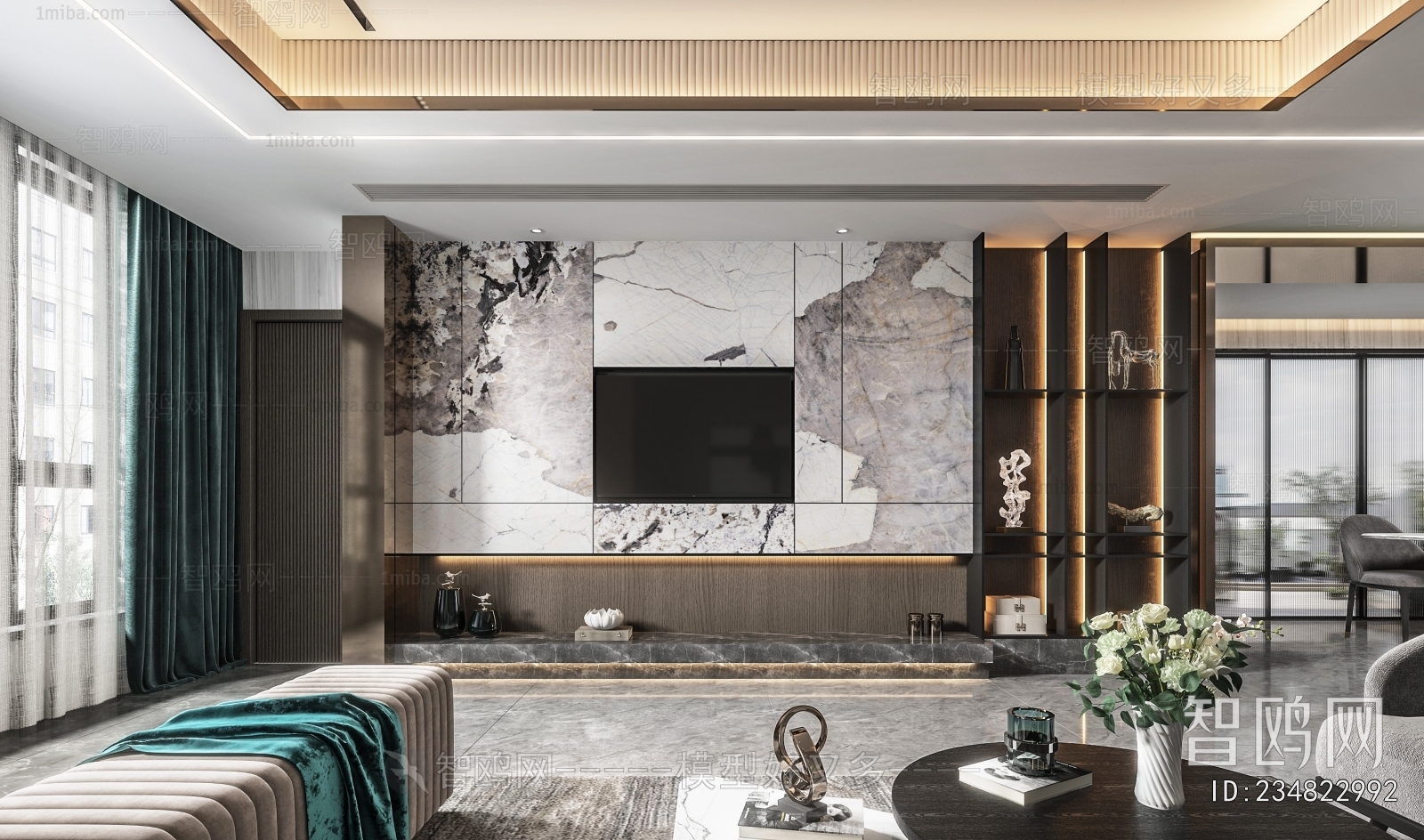 Modern A Living Room