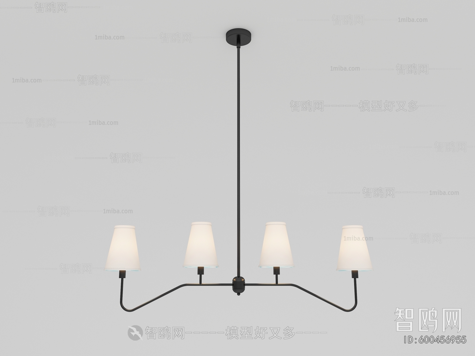 Modern Long Chandelier
