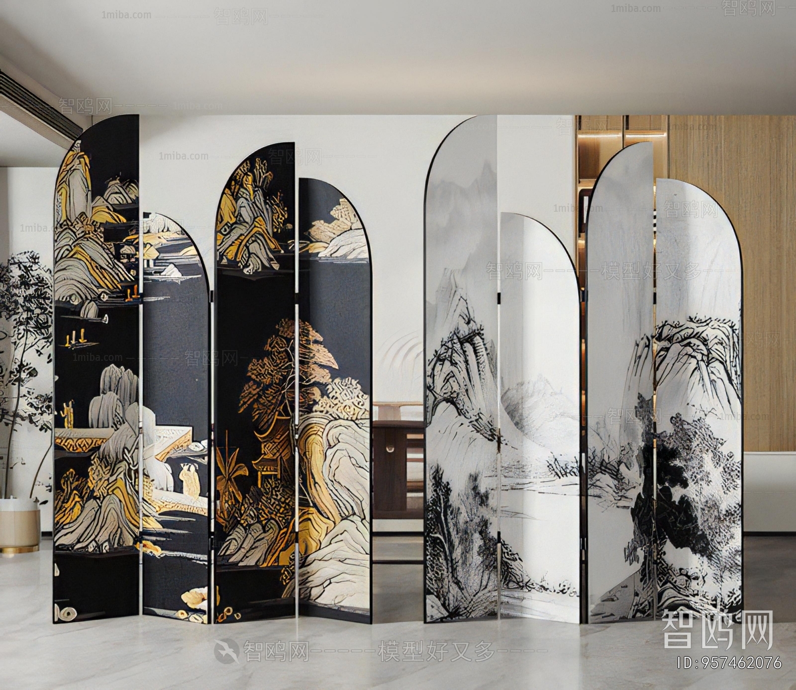 New Chinese Style Partition