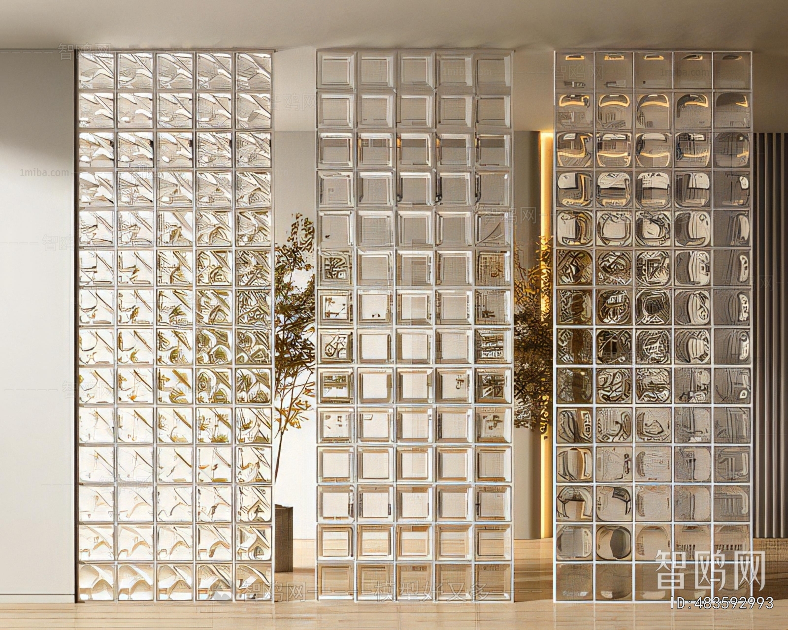 Modern Glass Screen Partition