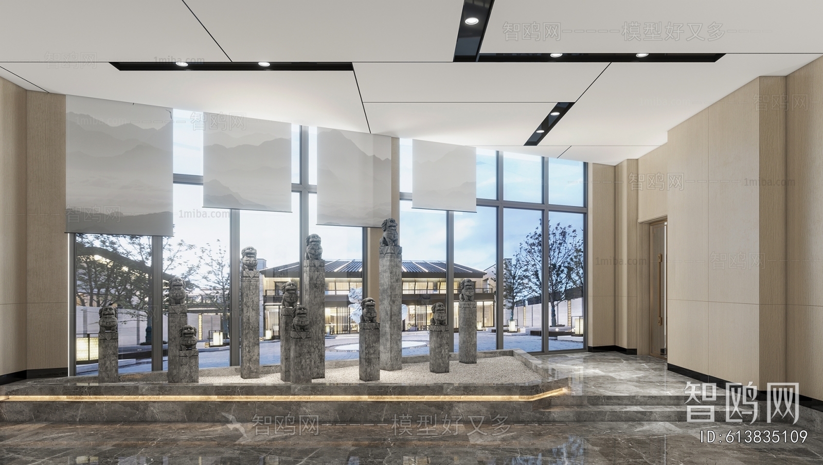 New Chinese Style Teahouse Tea House