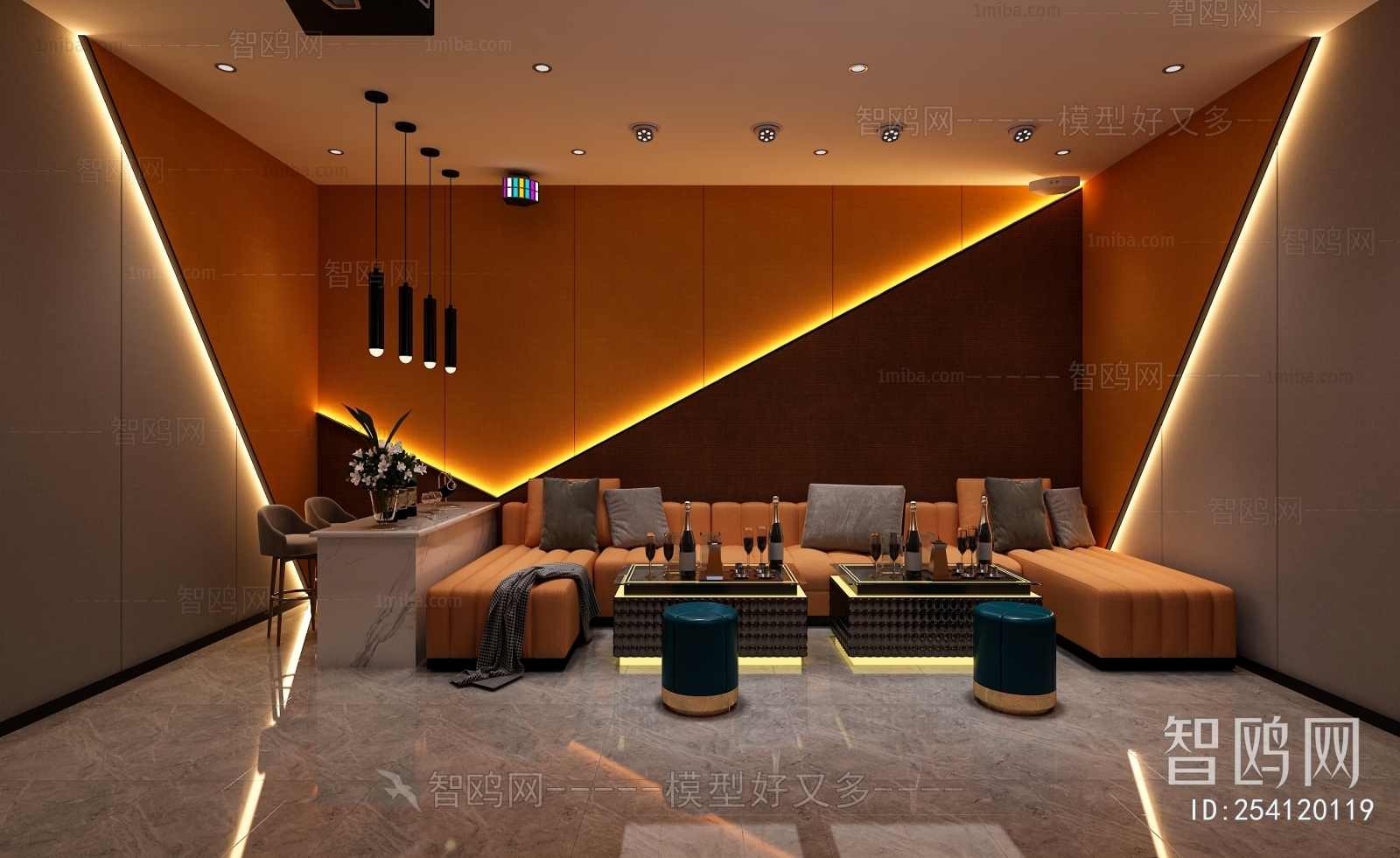 Modern Audiovisual Room