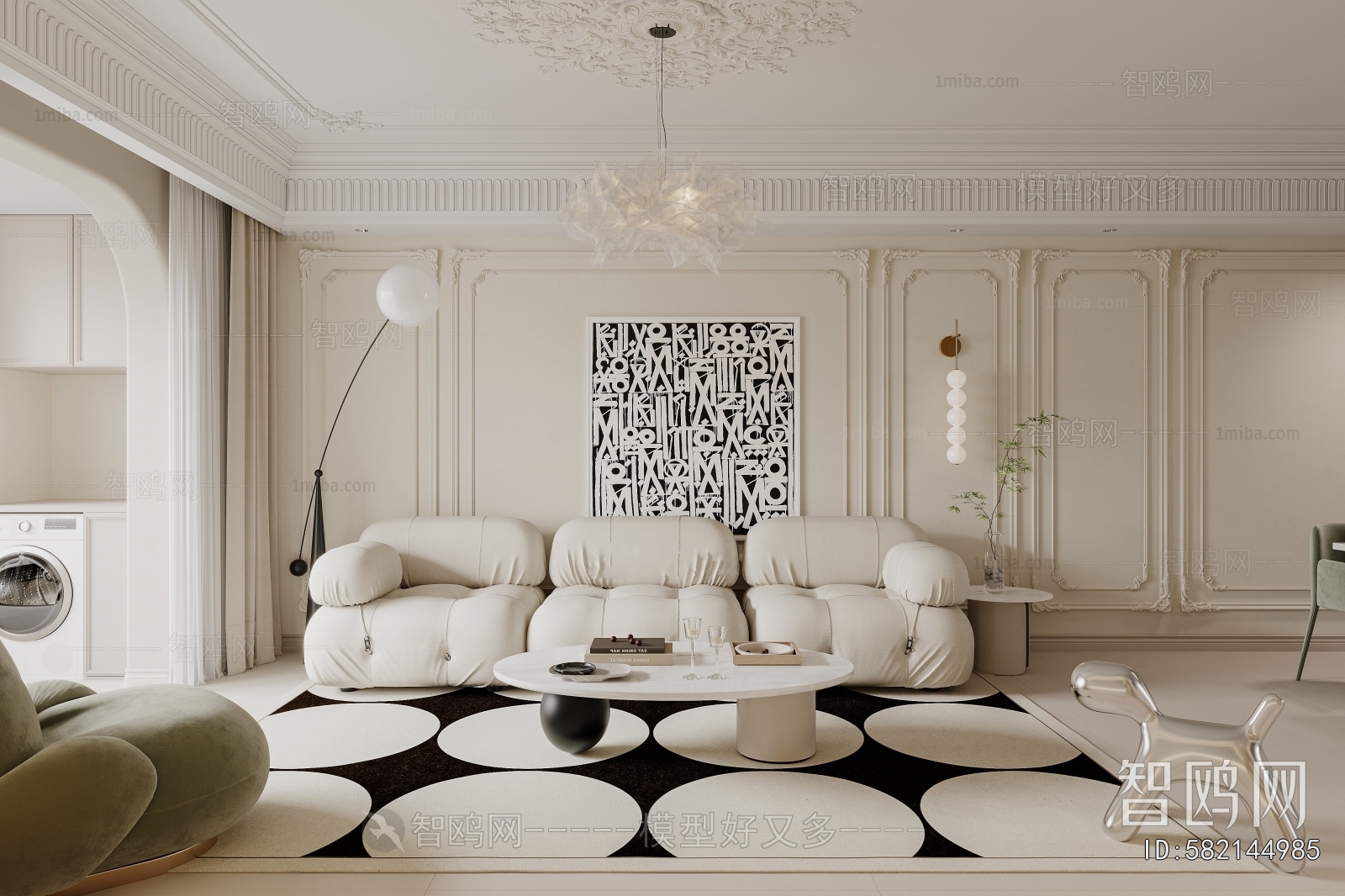 French Style A Living Room