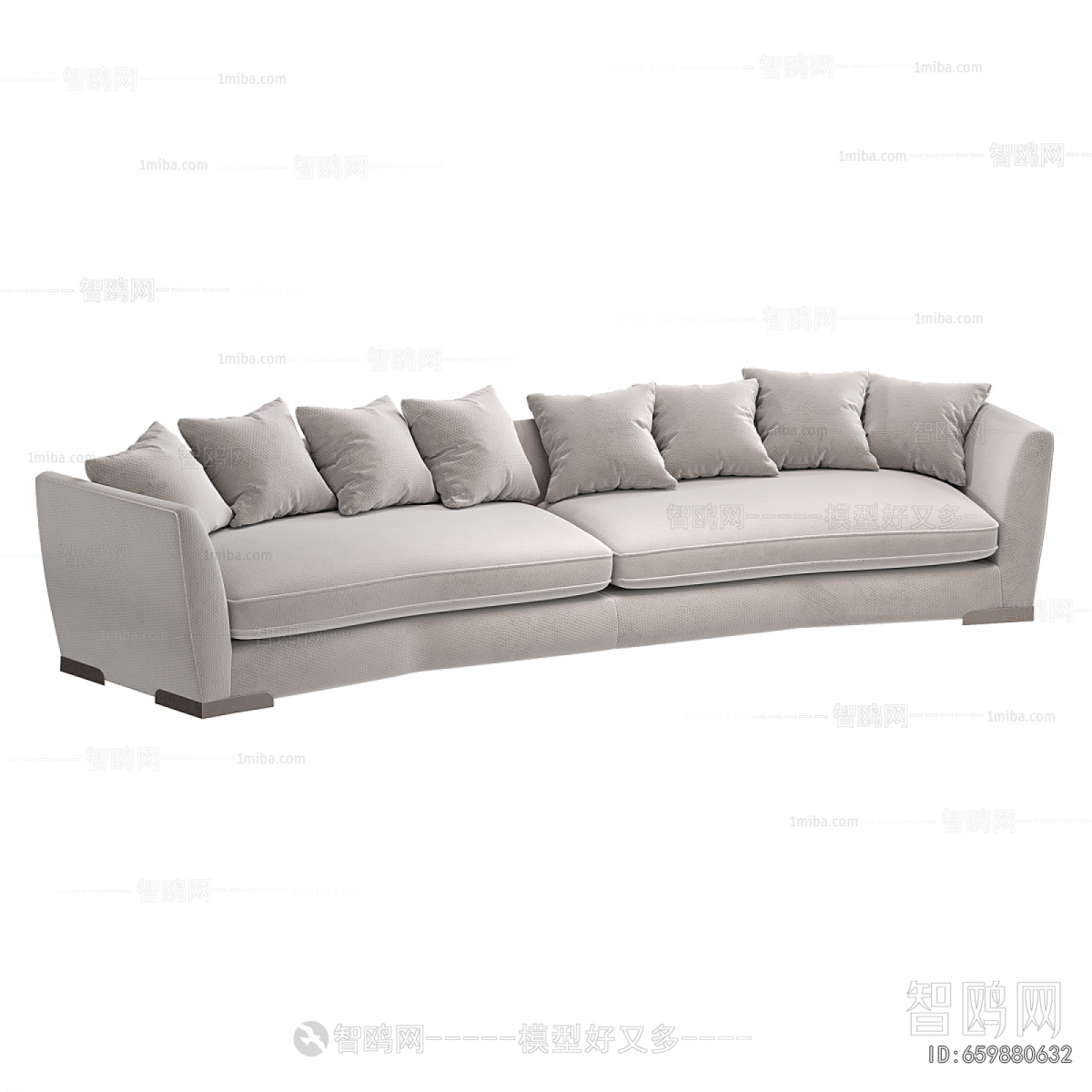 Modern Multi Person Sofa