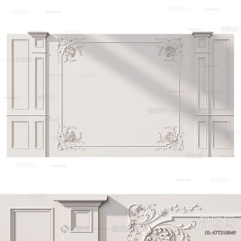 French Style TV Wall