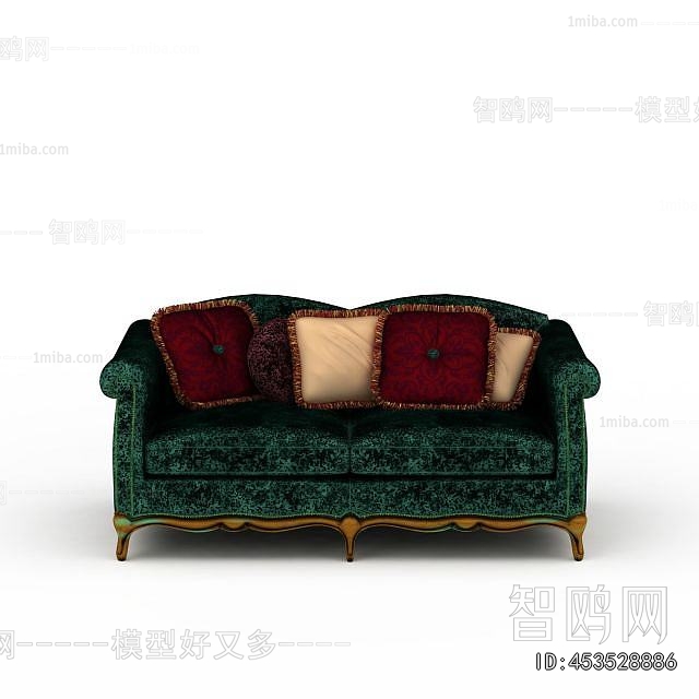 Simple European Style A Sofa For Two