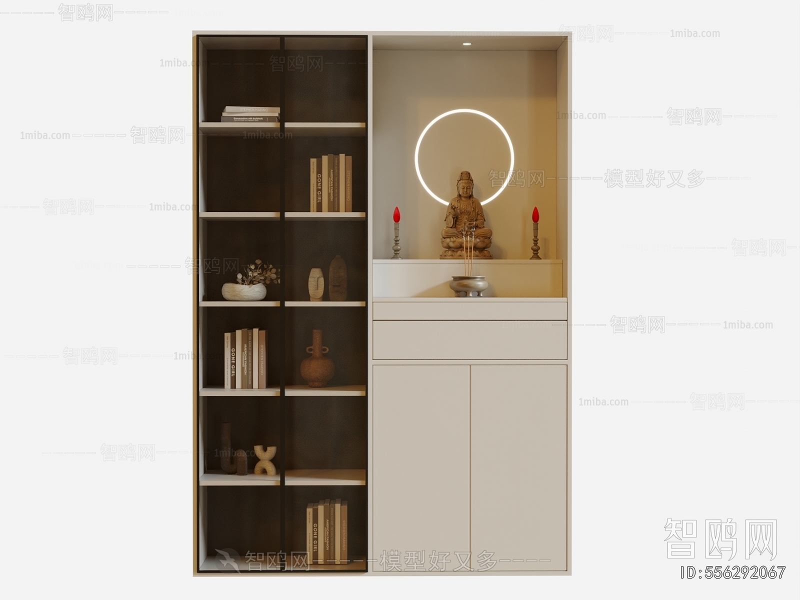 Modern Buddhist Niche