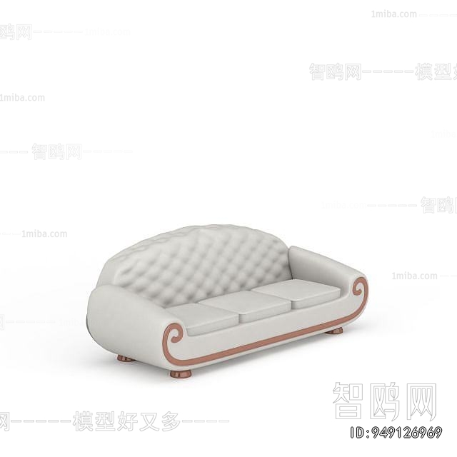 European Style Three-seat Sofa