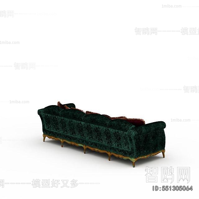 Simple European Style Multi Person Sofa