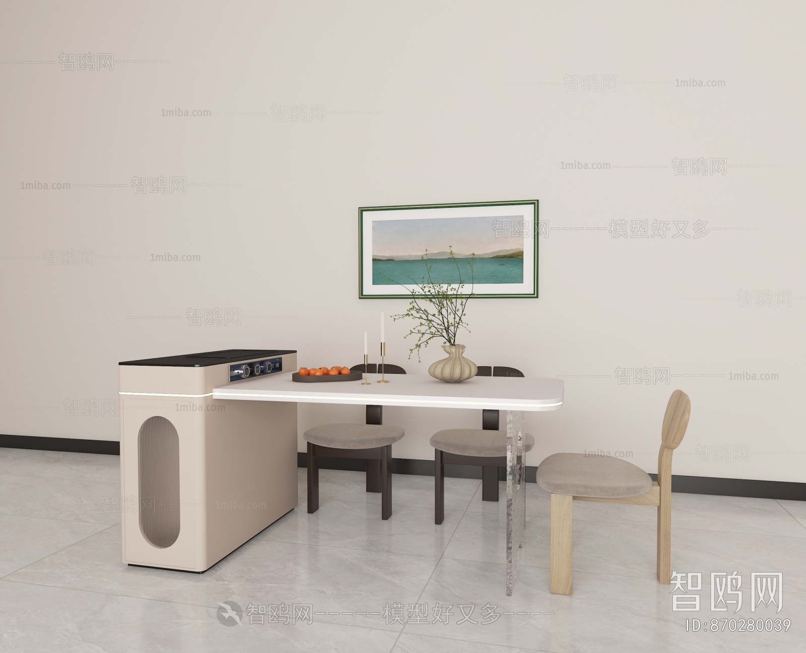 Nordic Style Dining Table And Chairs