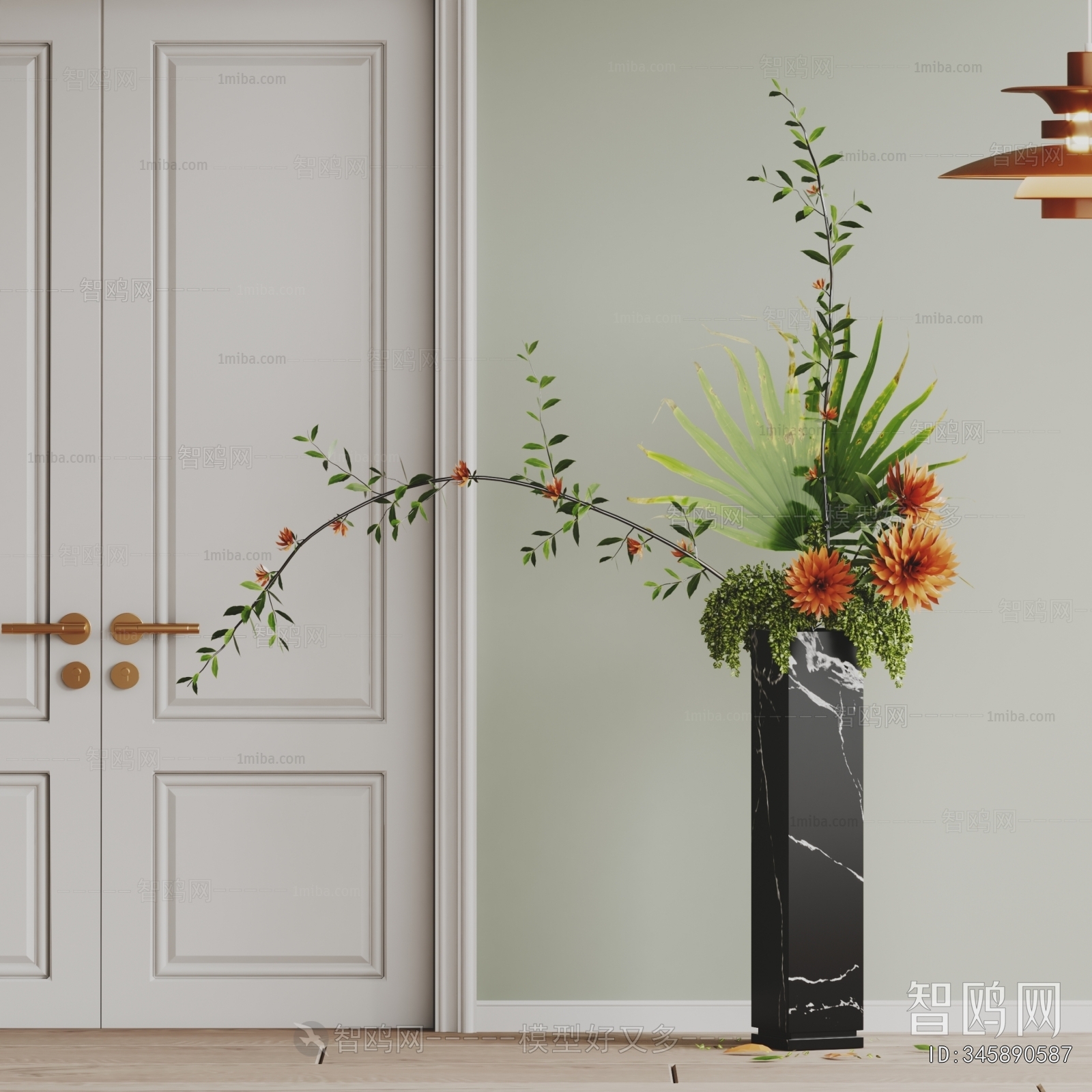 Modern Flower Arrangement