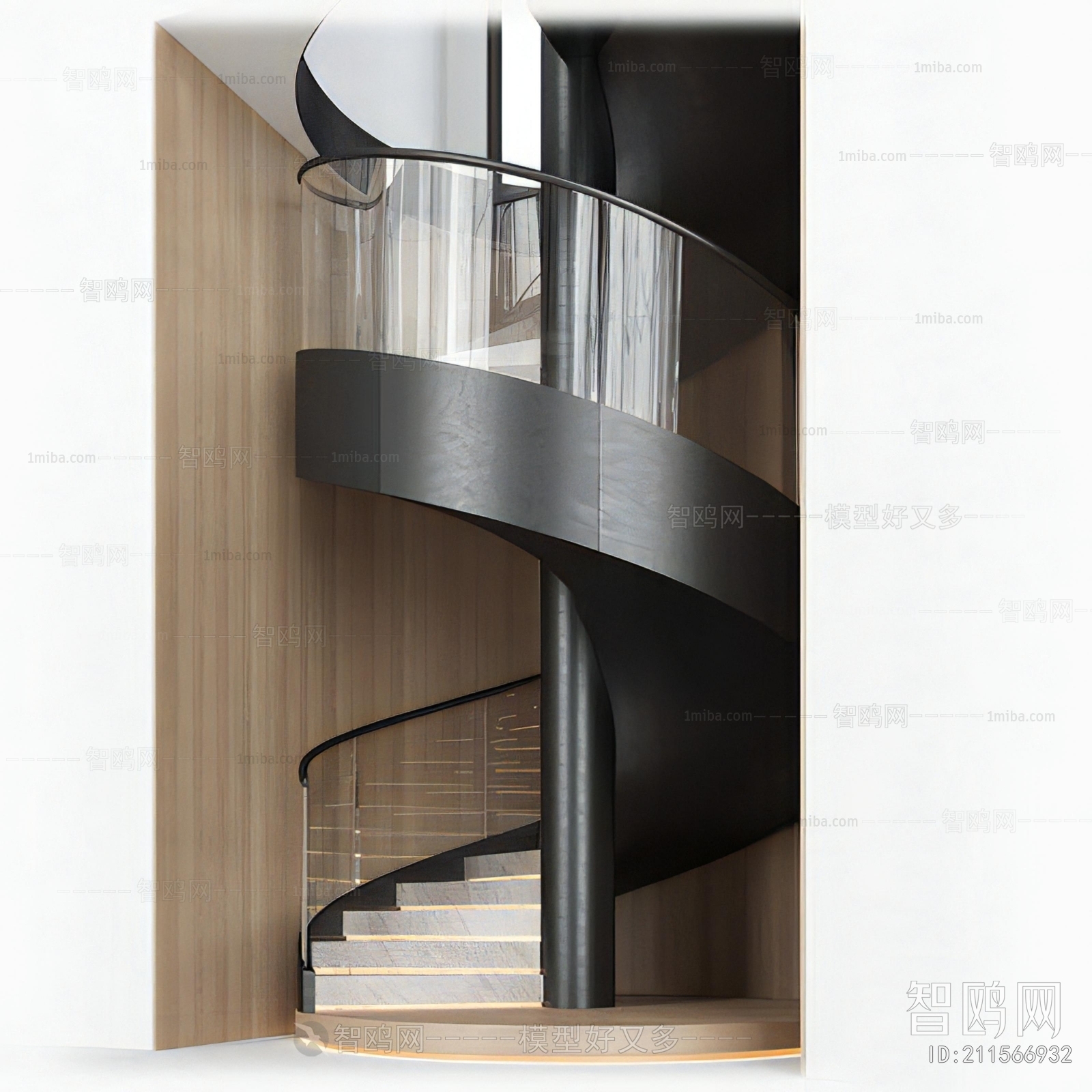 Modern Rotating Staircase