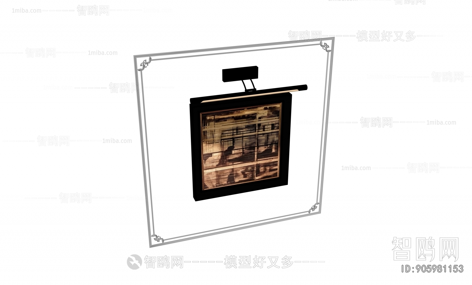 现代复古轻奢装饰画