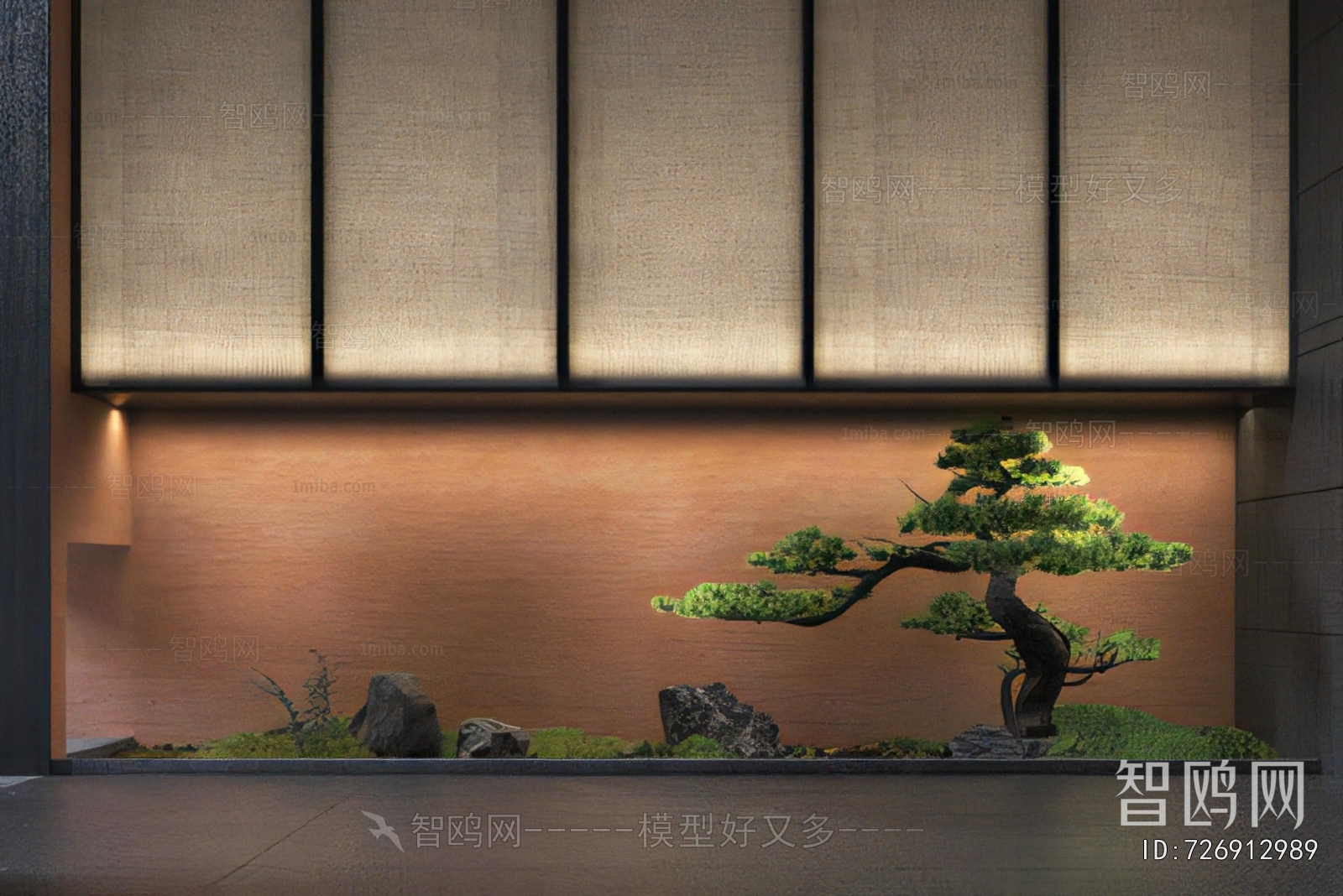 New Chinese Style Plant Landscaping