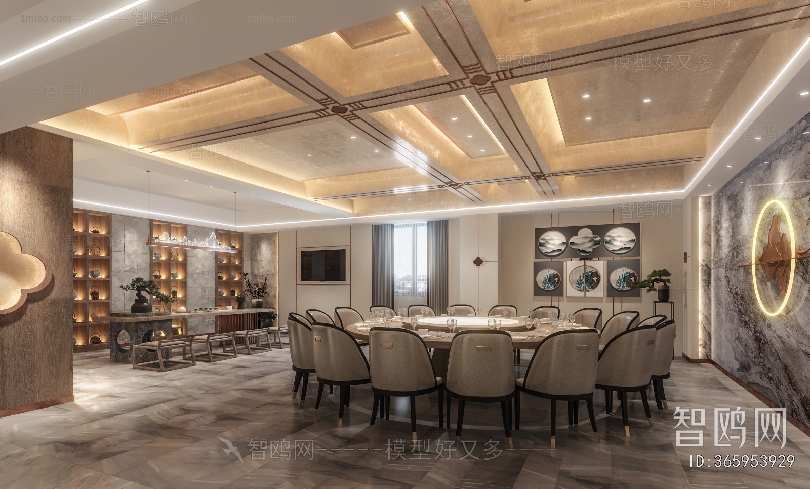 New Chinese Style Restaurant Box