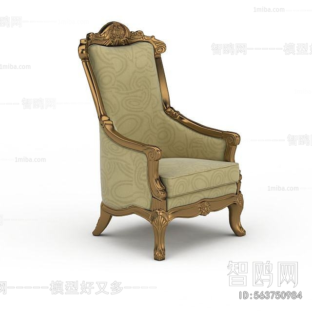 European Style Single Sofa