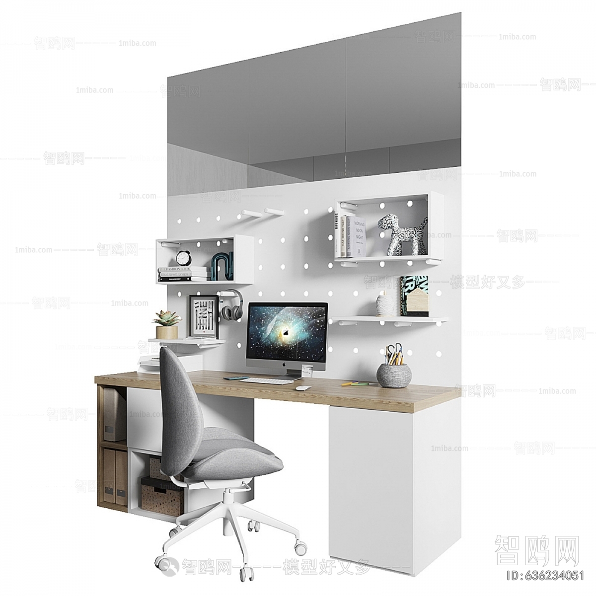 Modern Computer Desk And Chair