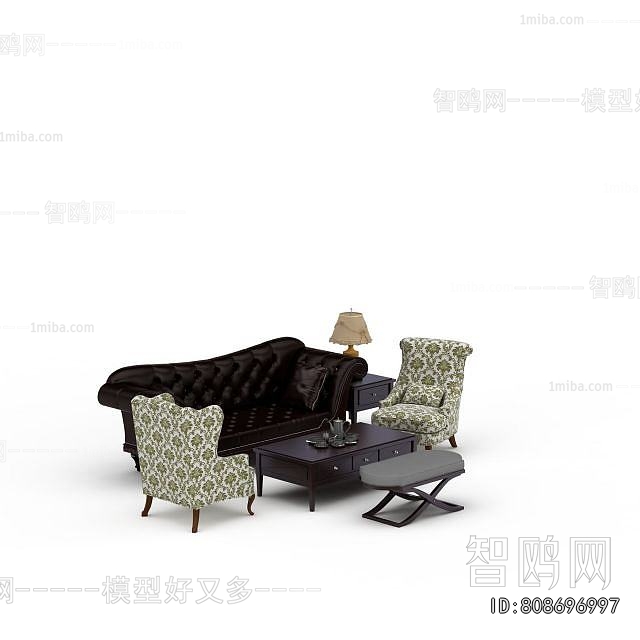 European Style Sofa Combination