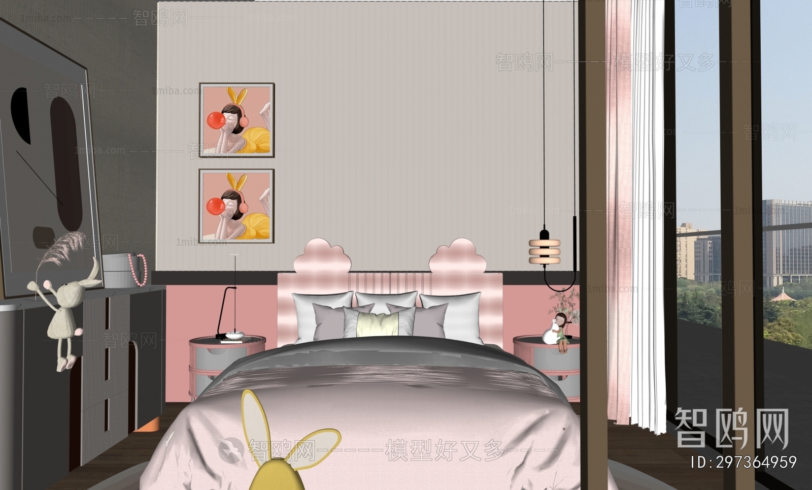 Modern Girl's Room Daughter's Room