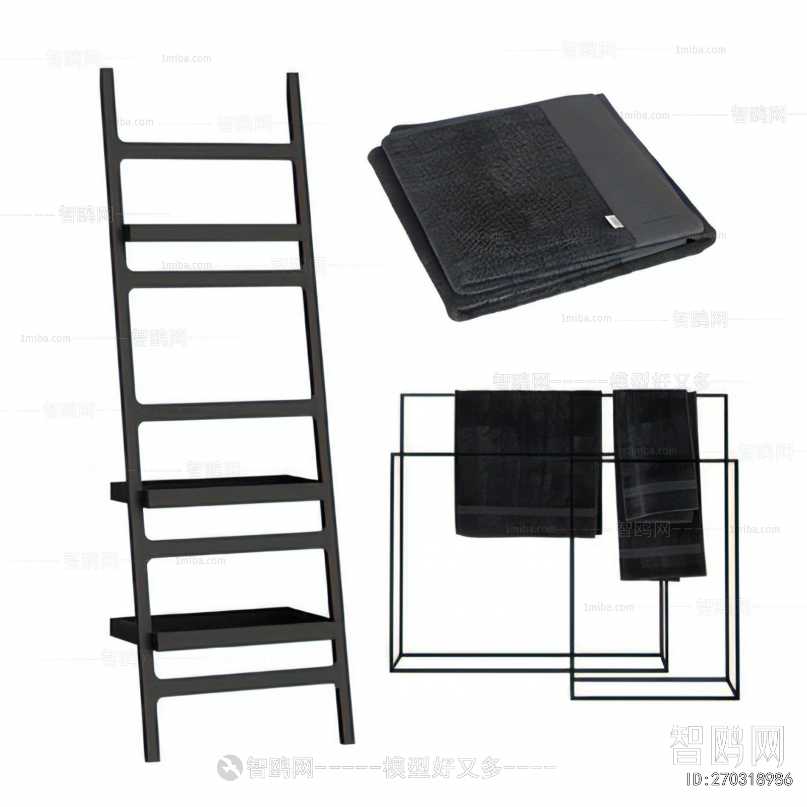 Modern Bathroom Rack