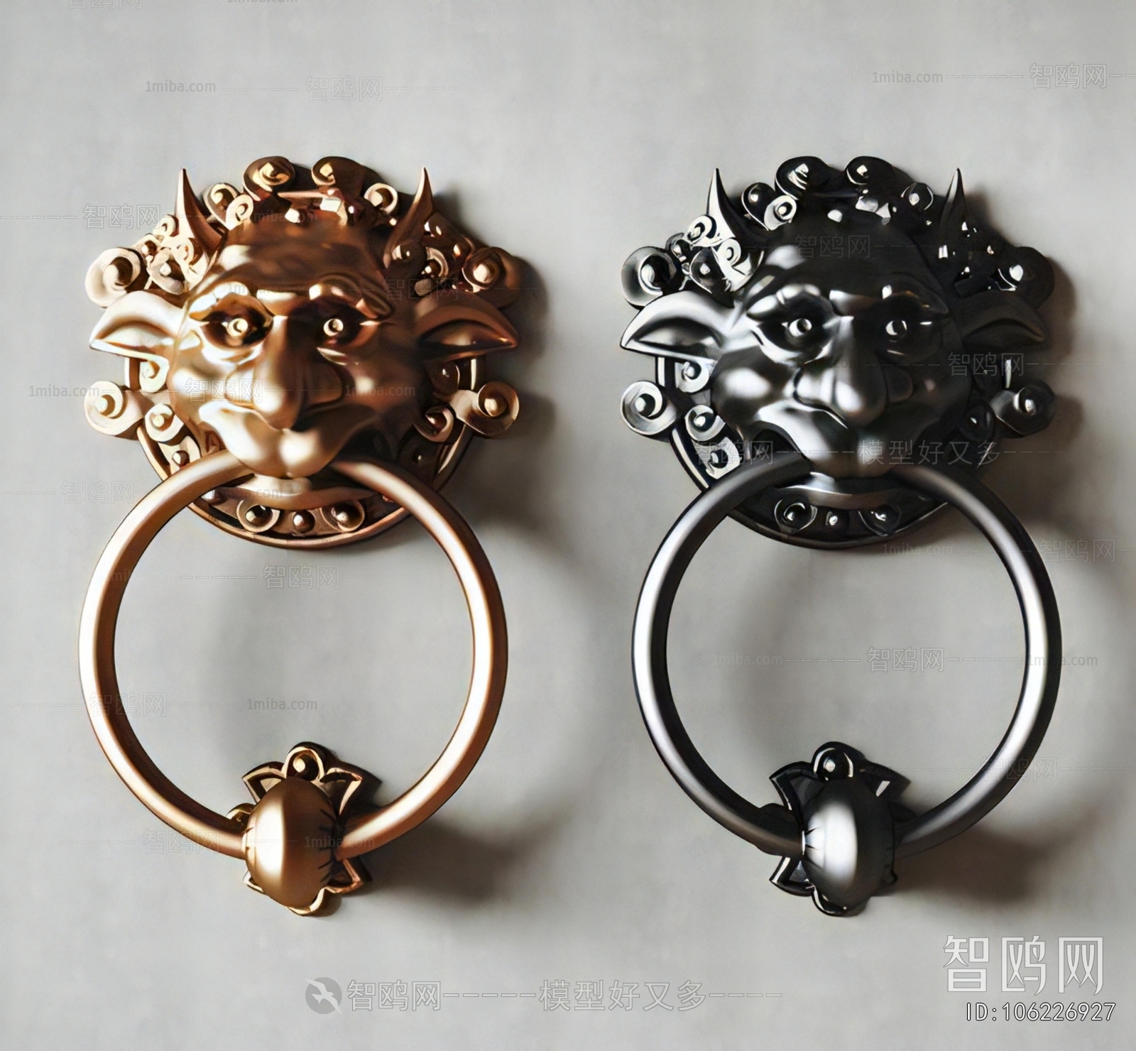 Chinese Style Door Handle