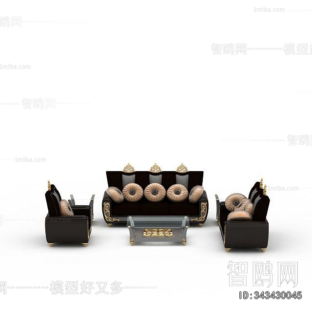 European Style Sofa Combination