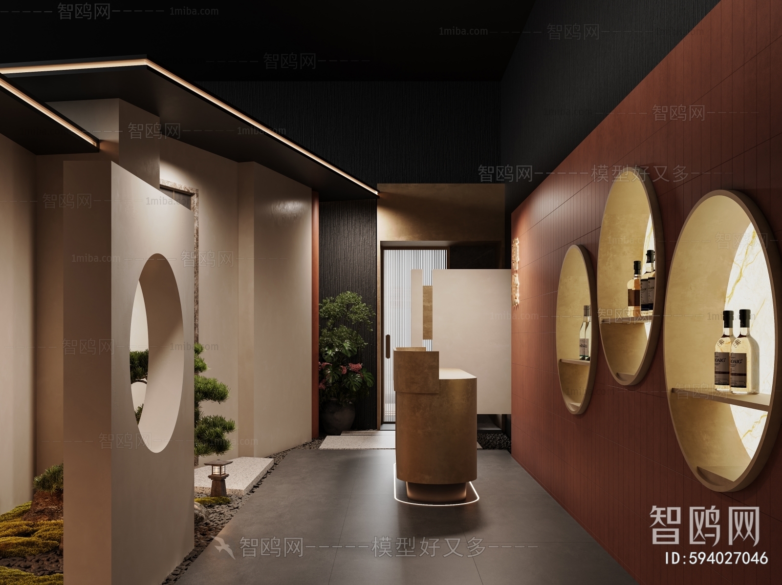 New Chinese Style Club Space