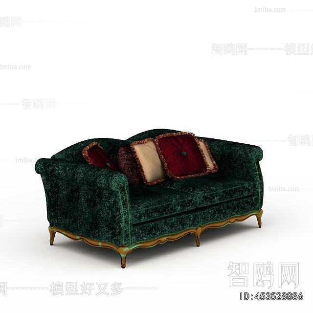 Simple European Style A Sofa For Two