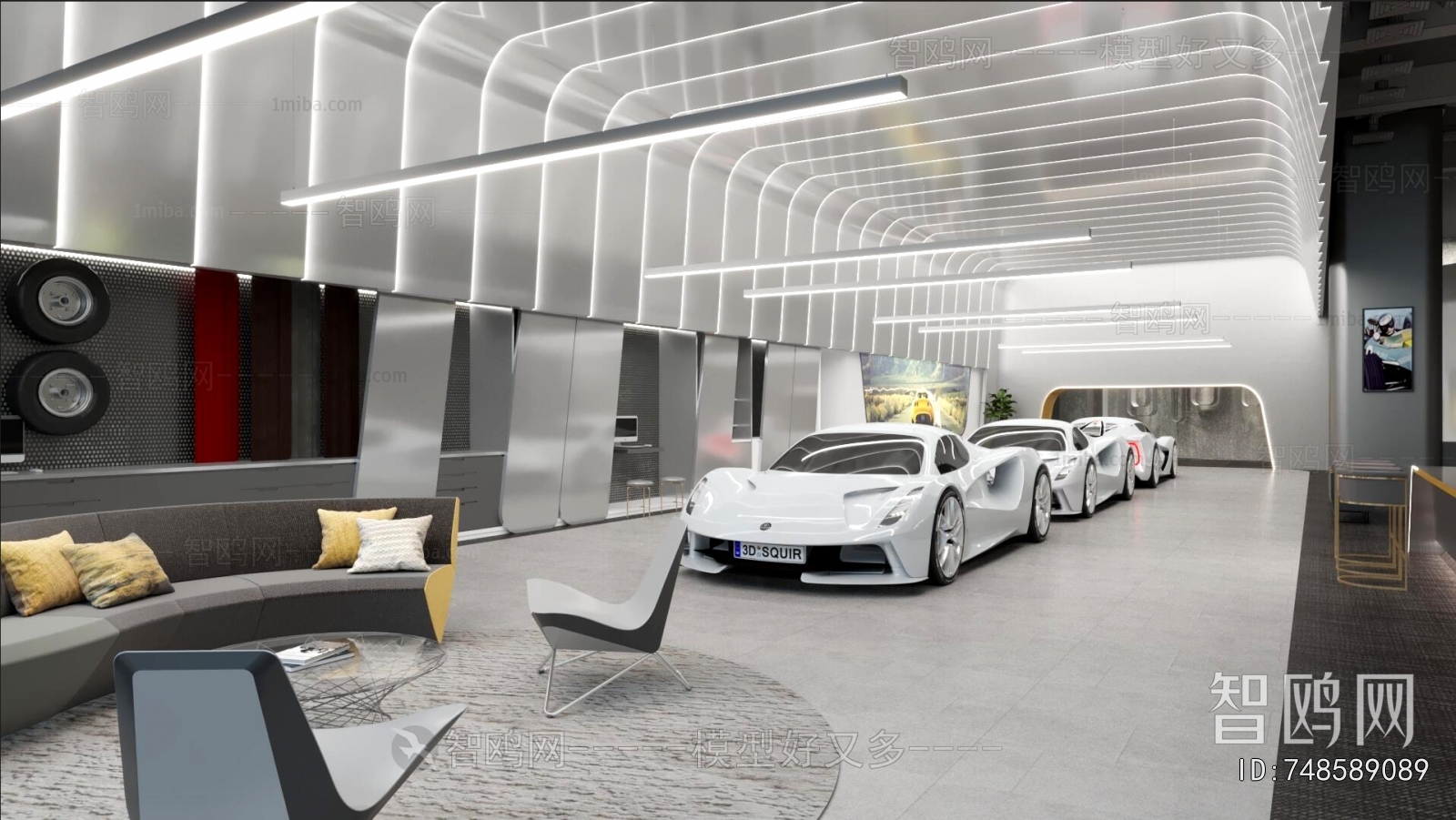 Modern Automobile 4S Shop