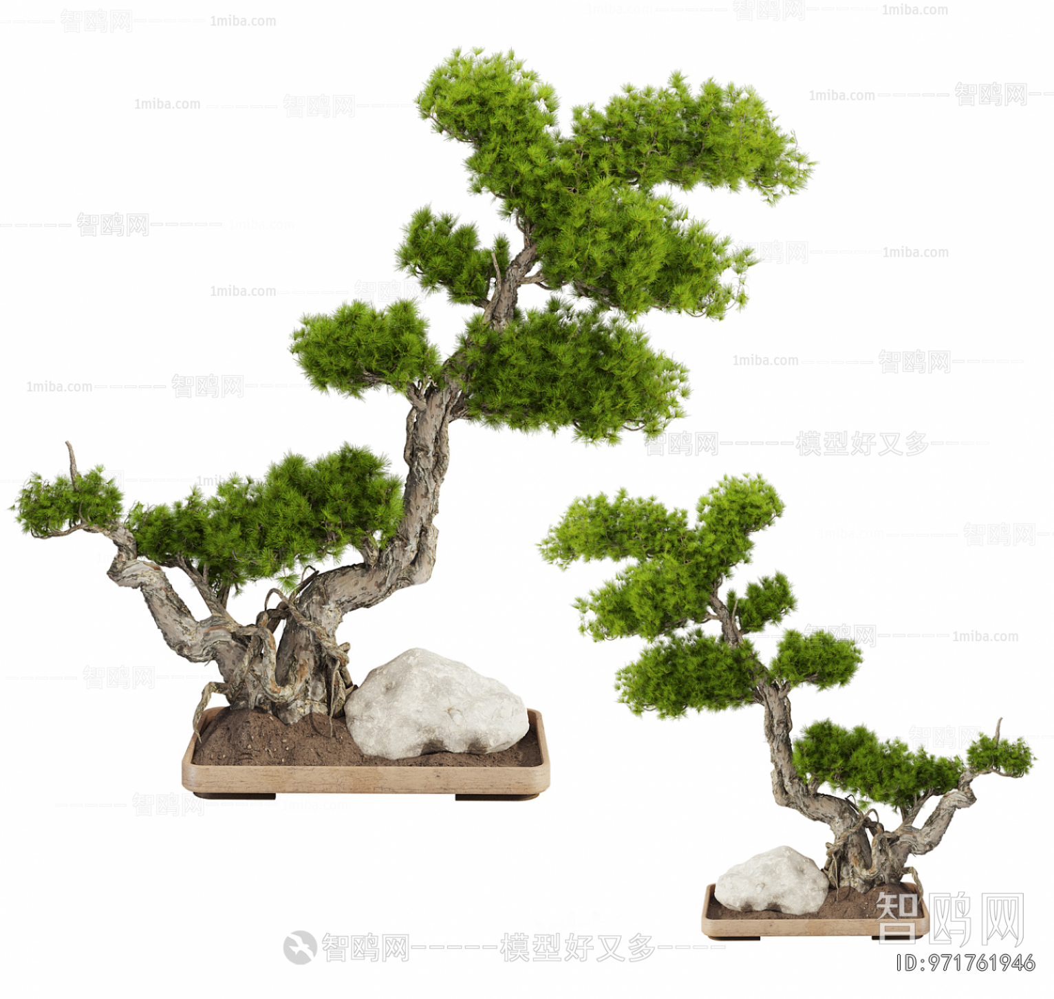 New Chinese Style Bonsai