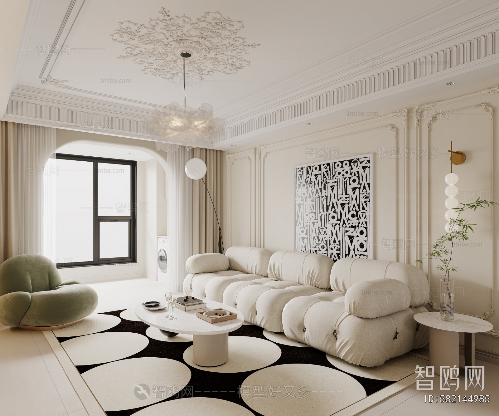 French Style A Living Room