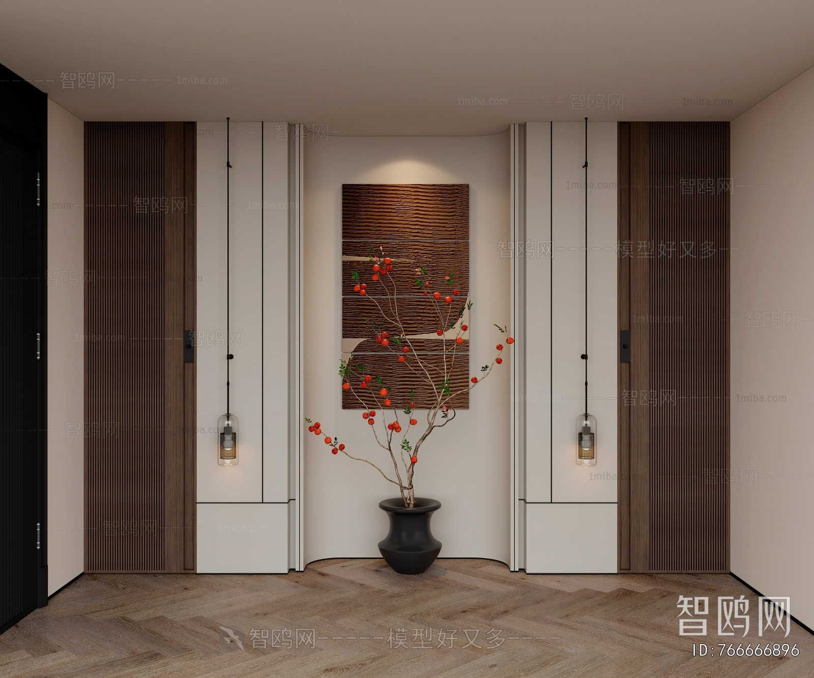 New Chinese Style Hallway