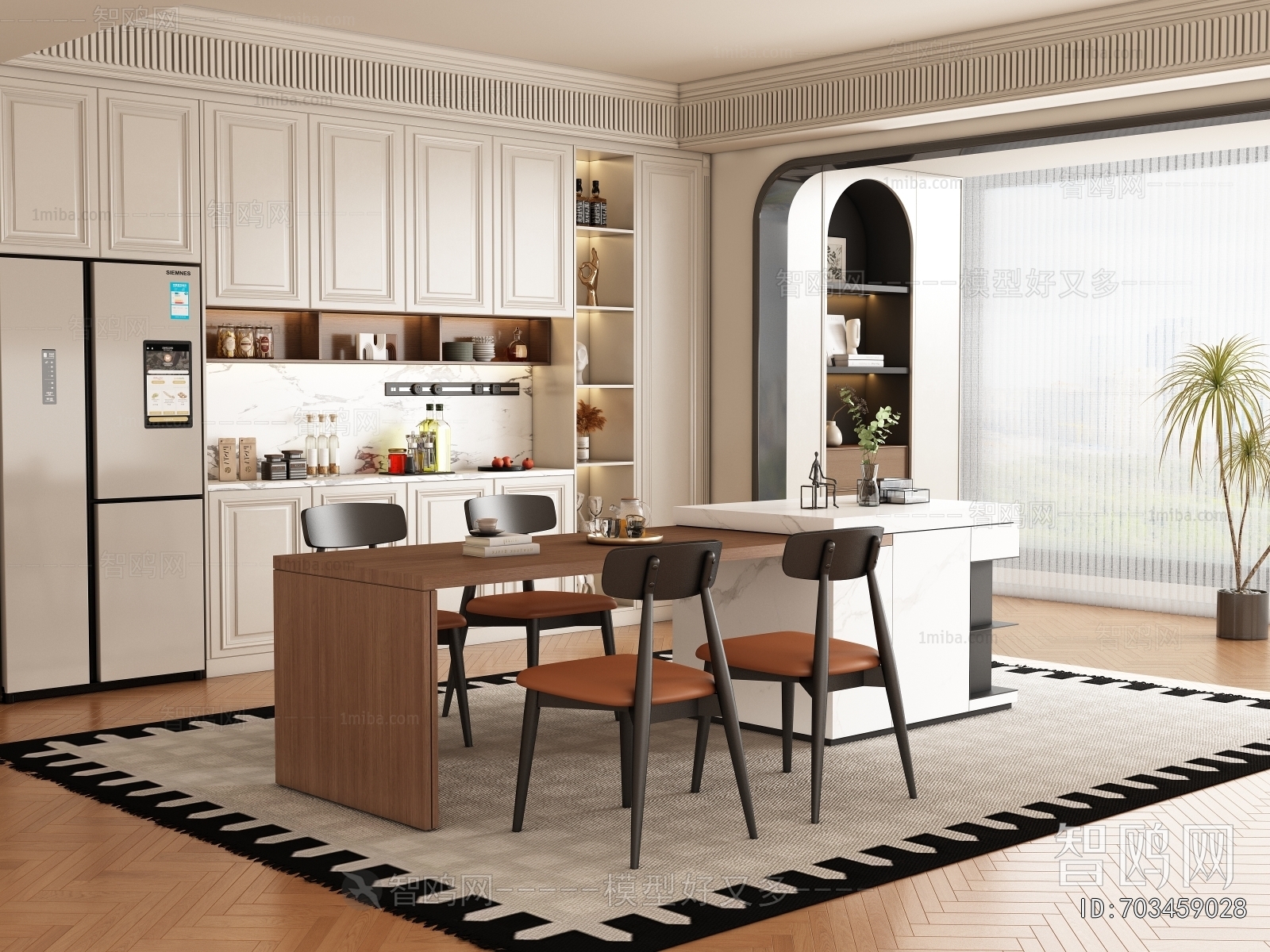 French Style Dining Room