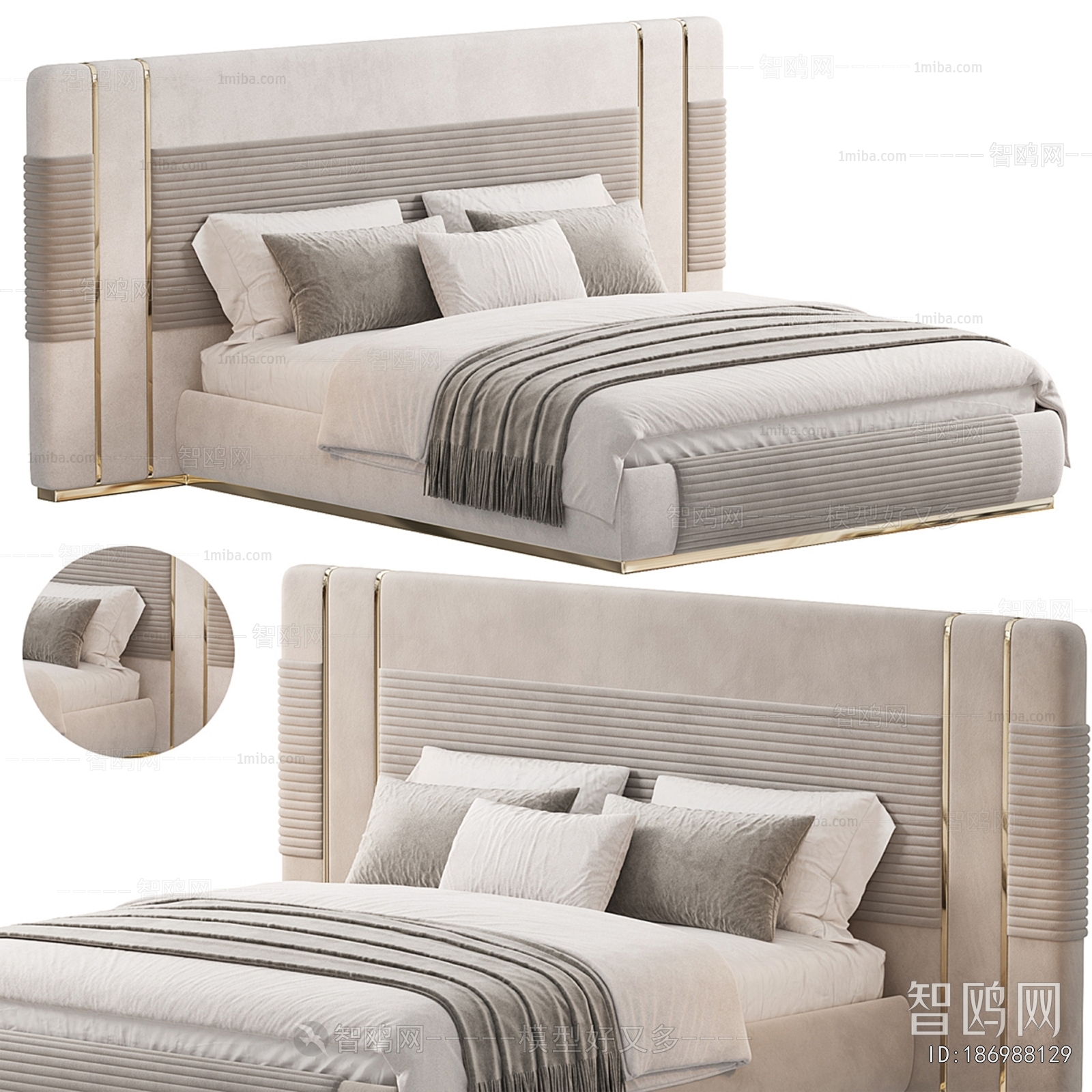 Modern Double Bed