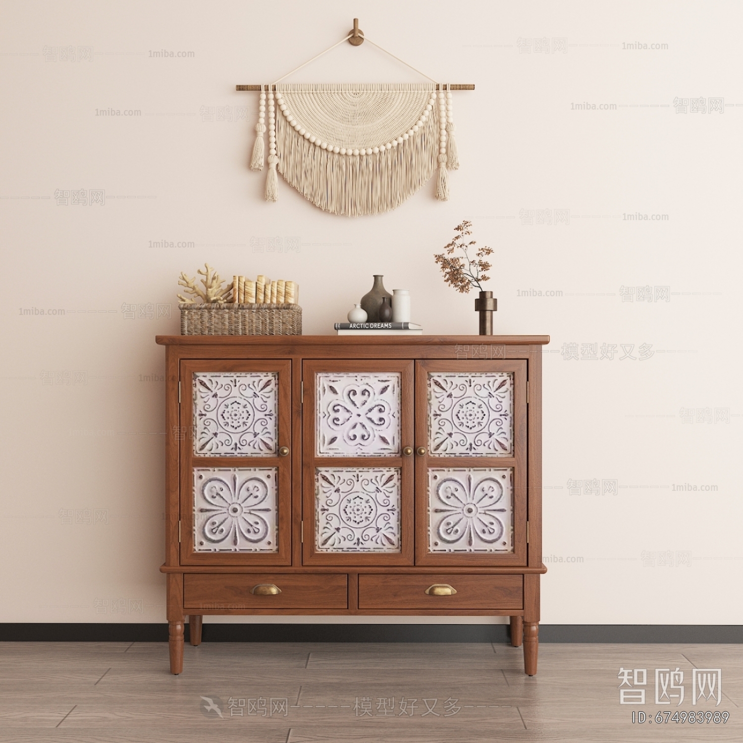 Idyllic Style Side Cabinet