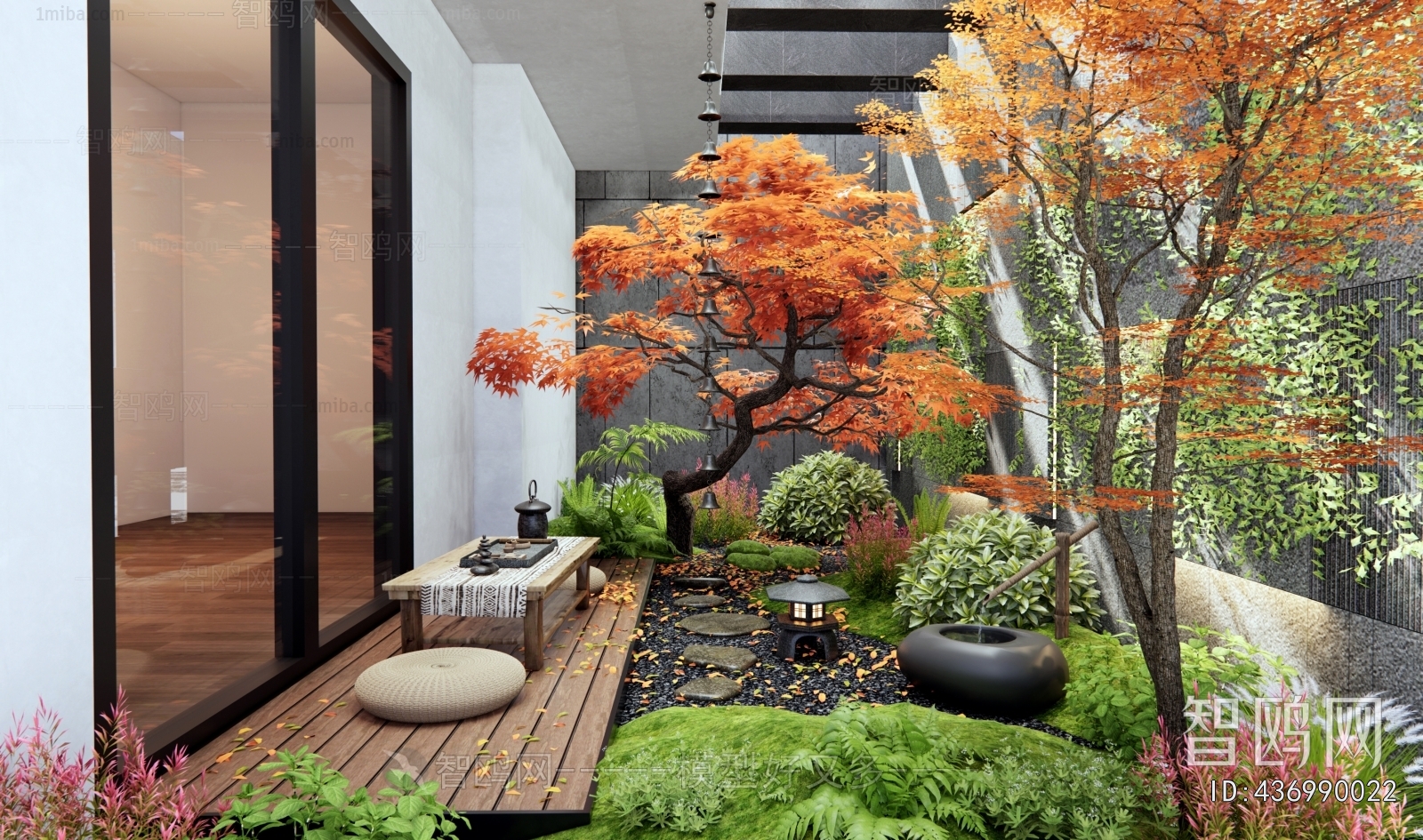 New Chinese Style Courtyard/landscape
