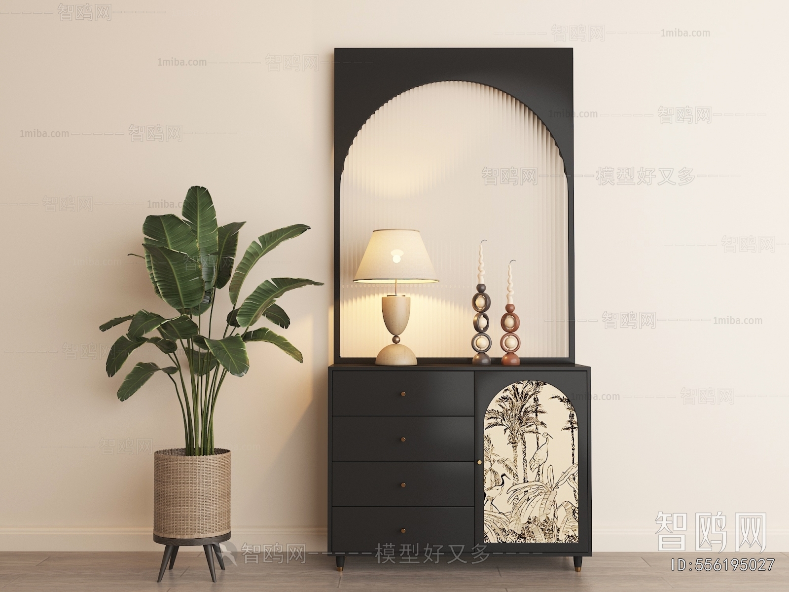 French Style Decorative Cabinet