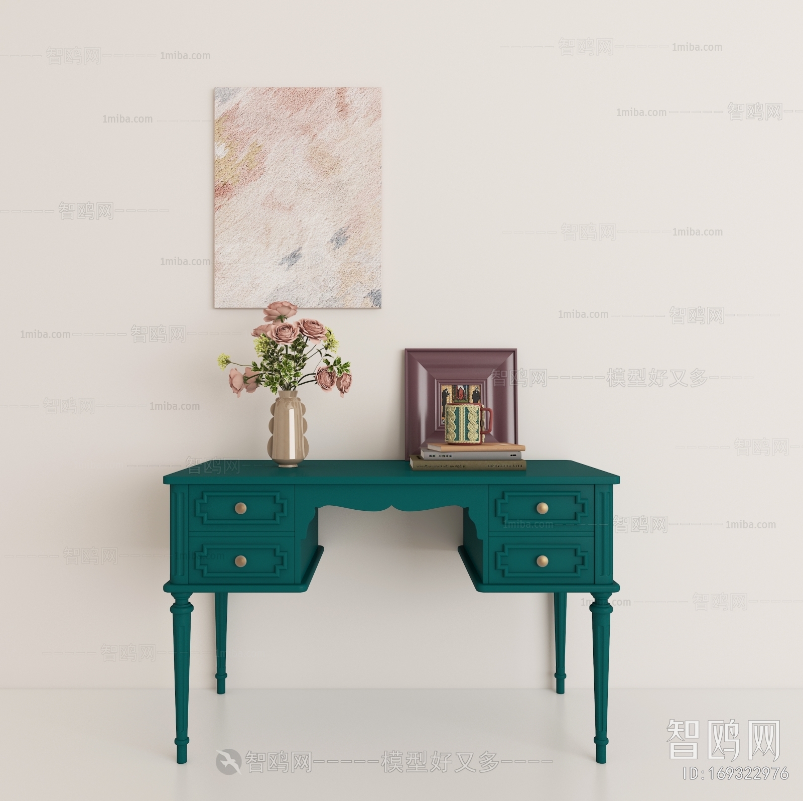 French Style Entrance Cabinet