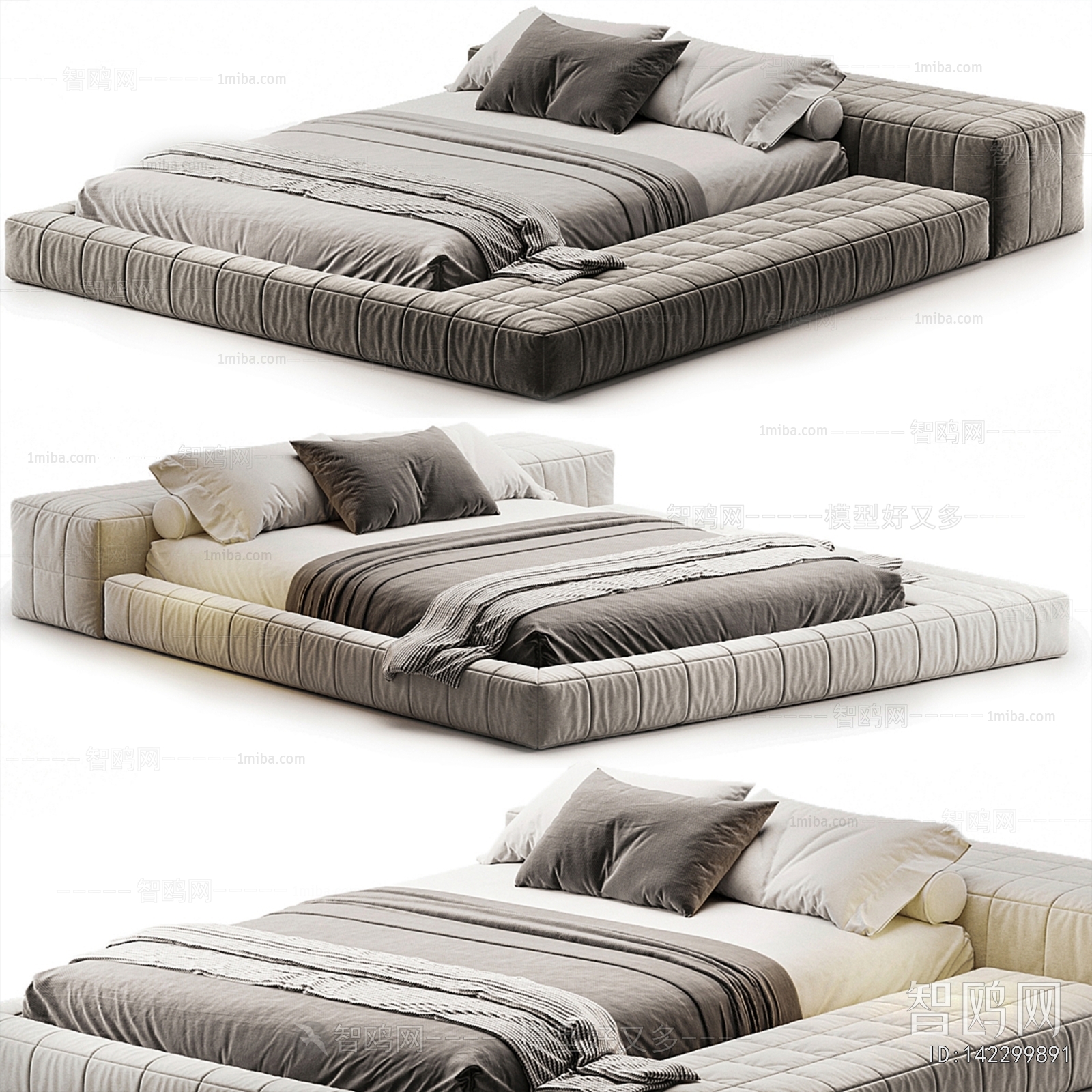 Modern Double Bed