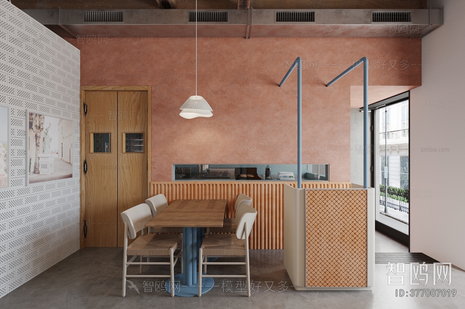 Wabi-sabi Style Restaurant