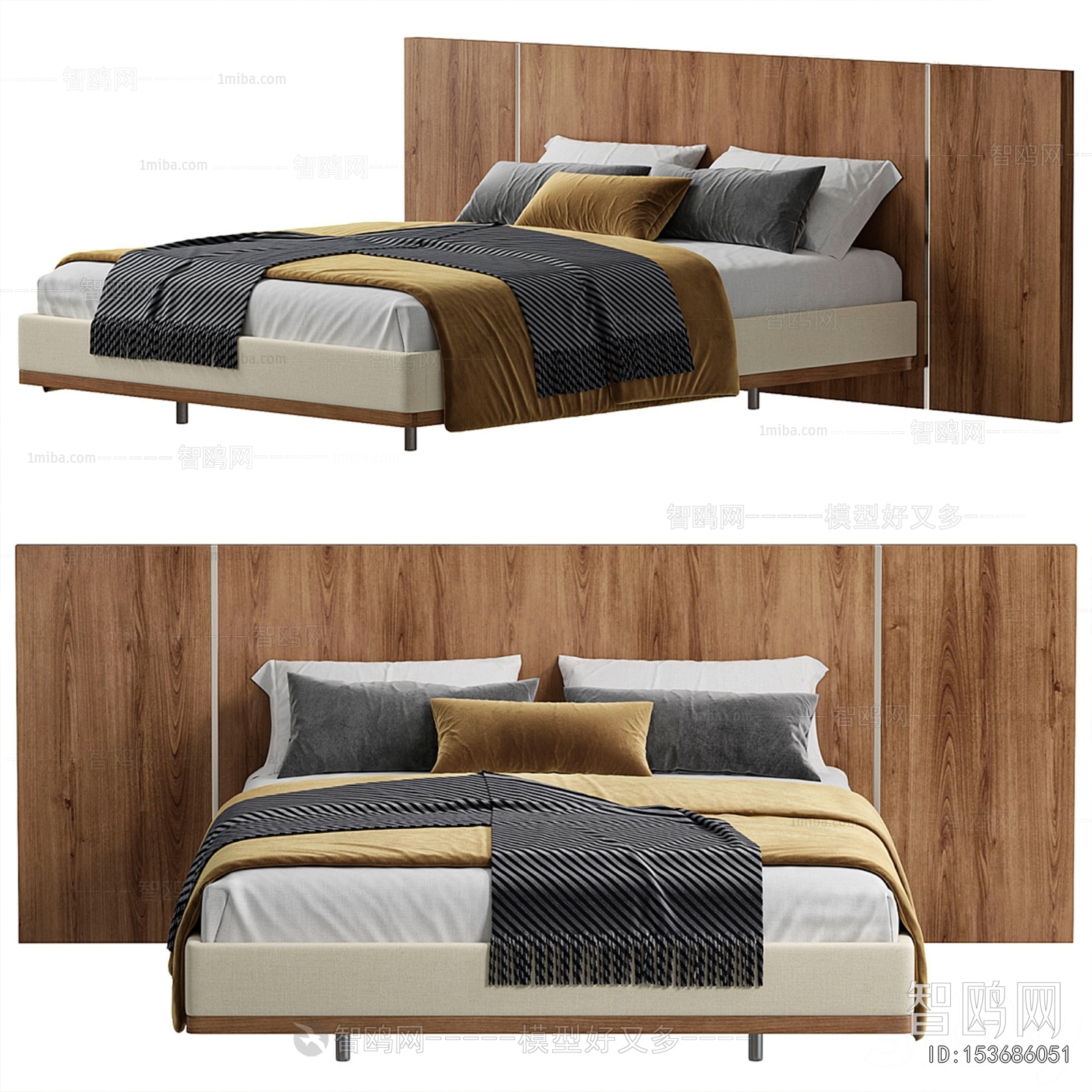 Modern Double Bed