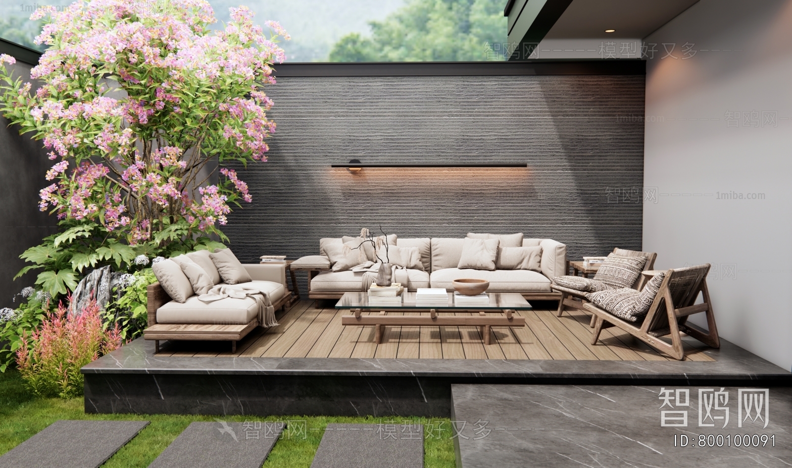 Modern Outdoor Sofa